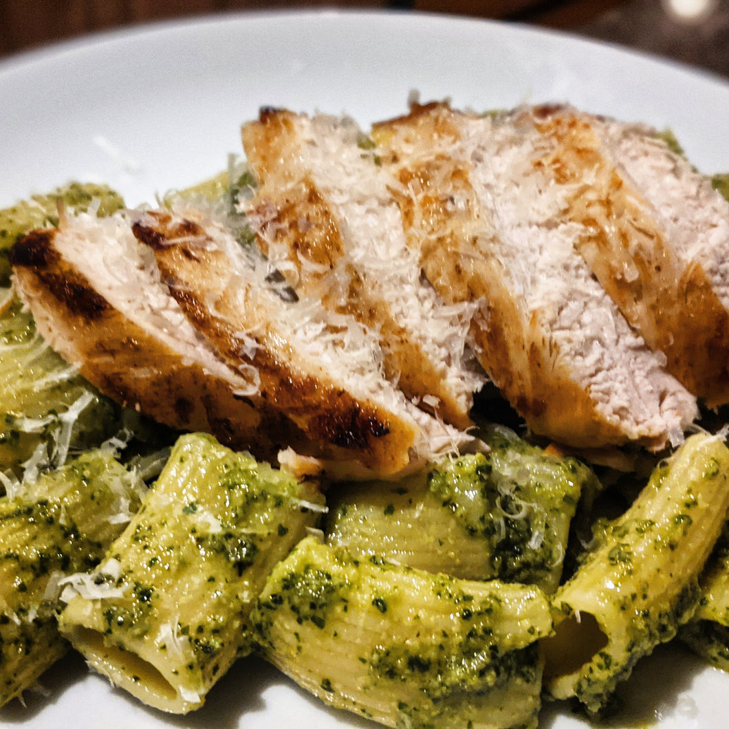 Pesto & Alfredo Chicken Pastas From Scratch